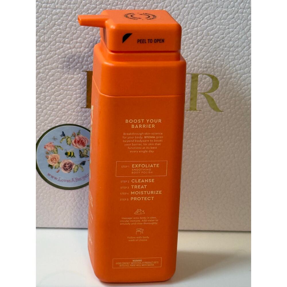 BYOMA Smoothing Body Polish Rough + Bumpy SKin Prebiotic Complex 300mL - NEW - Picture 3 of 6